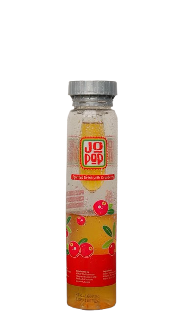 JoPoP Cranberry spirited drink bottle